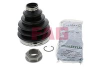 Faltenbalgsatz, Antriebswelle