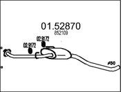 Mittelschalldämpfer