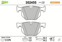 комплект спирачно феродо, дискови спирачки