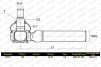 MONROE Winkelgewricht, duwstang 2