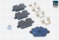 комплект спирачно феродо, дискови спирачки