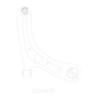Brat, suspensie roata CTR, Cod: CQ0469R