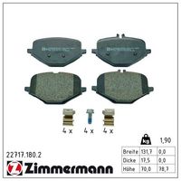 Bremsbelagsatz, Scheibenbremse Bremsbelagsatz, Scheibenbremse