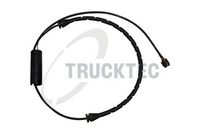 предупредителен контактен сензор, износване на накладките