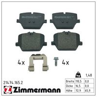 Bremsbelagsatz, Scheibenbremse Bremsbelagsatz, Scheibenbremse