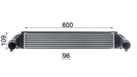 Thumbnail - Intercooler, inlaatluchtkoeler - CI638000P - MAHLE