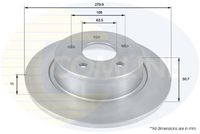 Disc frana COMLINE, Cod: ADC1248
