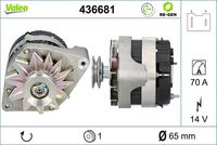 Generator / Alternator VALEO, Cod: 436681