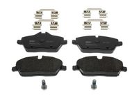 Bremsbelagsatz, Scheibenbremse