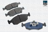 комплект спирачно феродо, дискови спирачки