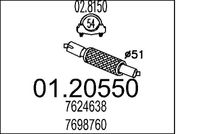 Flexrohr, Abgasanlage