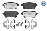 комплект спирачно феродо, дискови спирачки