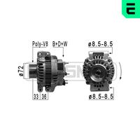 Generator / Alternator ERA, Cod: 210912
