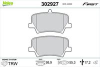 Bremsbelagsatz, Scheibenbremse