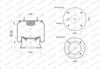Federbalg, Luftfederung