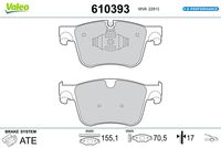 Bremsbelagsatz, Scheibenbremse