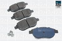 комплект спирачно феродо, дискови спирачки