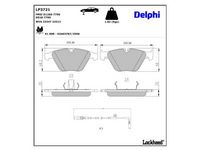 комплект спирачно феродо, дискови спирачки