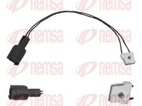 предупредителен контактен сензор, износване на накладките