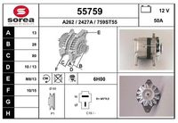 Generator / Alternator EAI, Cod: 55759