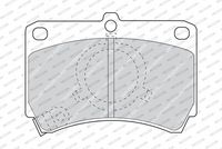 Bremsbelagsatz, Scheibenbremse