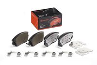 Bremsbelagsatz, Scheibenbremse