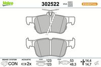 Bremsbelagsatz, Scheibenbremse