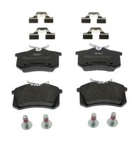 Bremsbelagsatz, Scheibenbremse