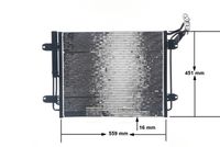 Thumbnail - Condensor, airconditioning - AC12000S - MAHLE