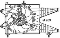 Thumbnail - Koelventilatorwiel - CFF156000P - MAHLE