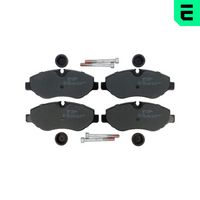 Комплект спирачно феродо, дискови спирачки BP-12297 OPTIMAL