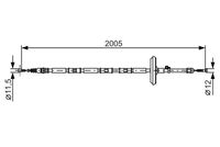 жило, ръчна спирачка