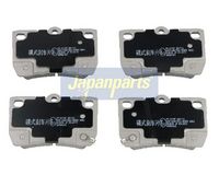 комплект спирачно феродо, дискови спирачки