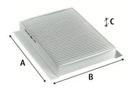 Filter, Innenraumluft