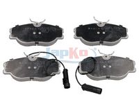 комплект спирачно феродо, дискови спирачки