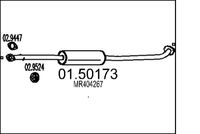 Mittelschalldämpfer