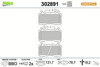 Bremsbelagsatz, Scheibenbremse