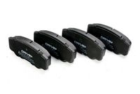 комплект спирачно феродо, дискови спирачки