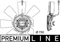 Thumbnail - Koelventilatorwiel - CFF457000P - MAHLE