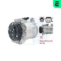 Compresor, climatizare ERA, Cod: 670090