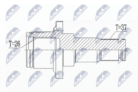 Stub Shaft, differential