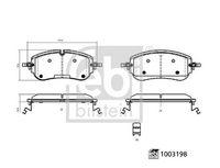 Bremsbelagsatz, Scheibenbremse