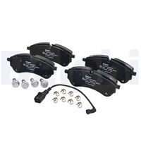 Bremsbelagsatz, Scheibenbremse