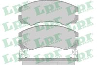 комплект спирачно феродо, дискови спирачки