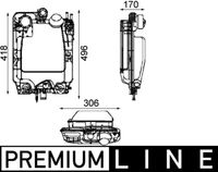 Thumbnail - Expansietank, koelvloeistof - CRT44000P - MAHLE