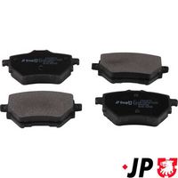 комплект спирачно феродо, дискови спирачки