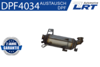 Ruß-/Partikelfilter, Abgasanlage