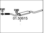 Mittelschalldämpfer