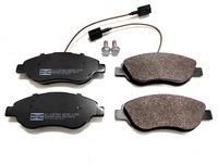 Bremsbelagsatz, Scheibenbremse