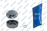 каре комплект, полуоска